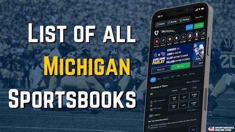 best sportsbooks in michigan|List of All 12+ Michigan Sportsbooks 2024.